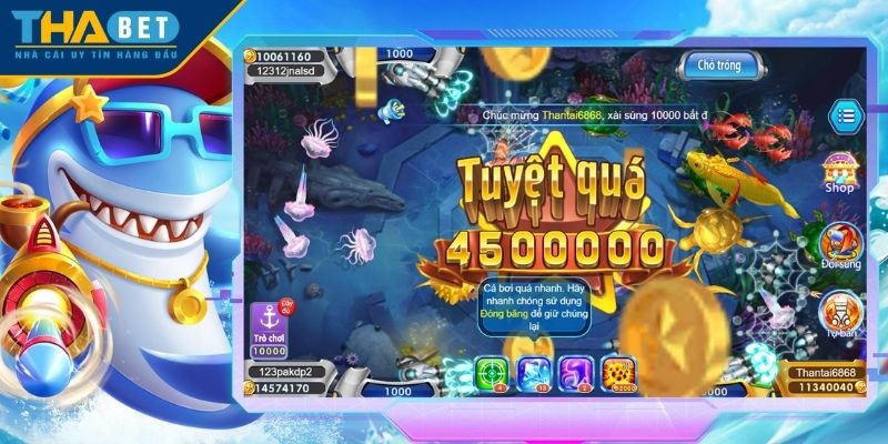 Giới thiệu tổng quan về sức hút của game bắn cá Đại Thần
