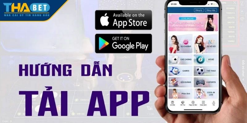 Tải app THABET sân chơi chất lượng trực tuyến hàng đầu